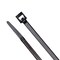 Dottie Cable Tie, 4 in L, 1.85 in Max Bundle Dia., Black, Nylon 6/6, 18 lb Strength, 100 PK DT4B - alternate 1